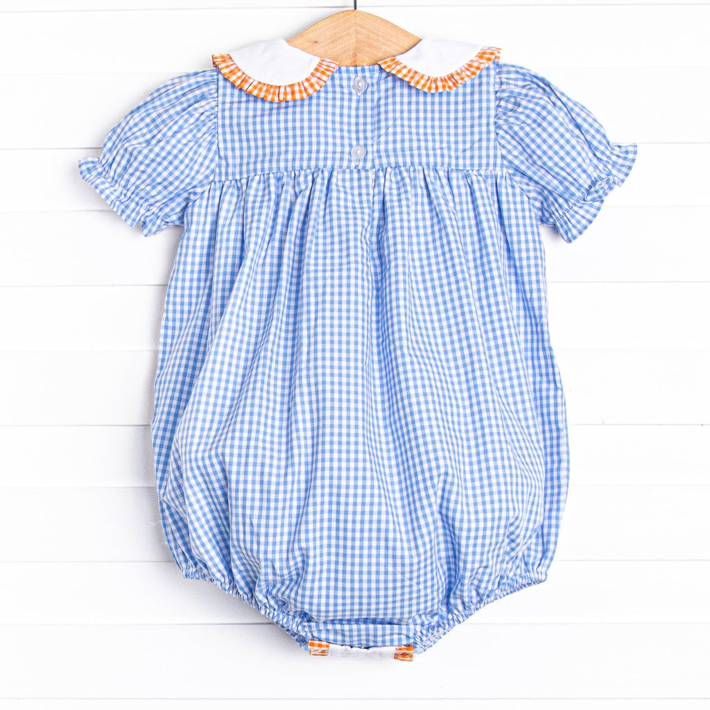 Spooky Season Embroidered Bubble, Blue