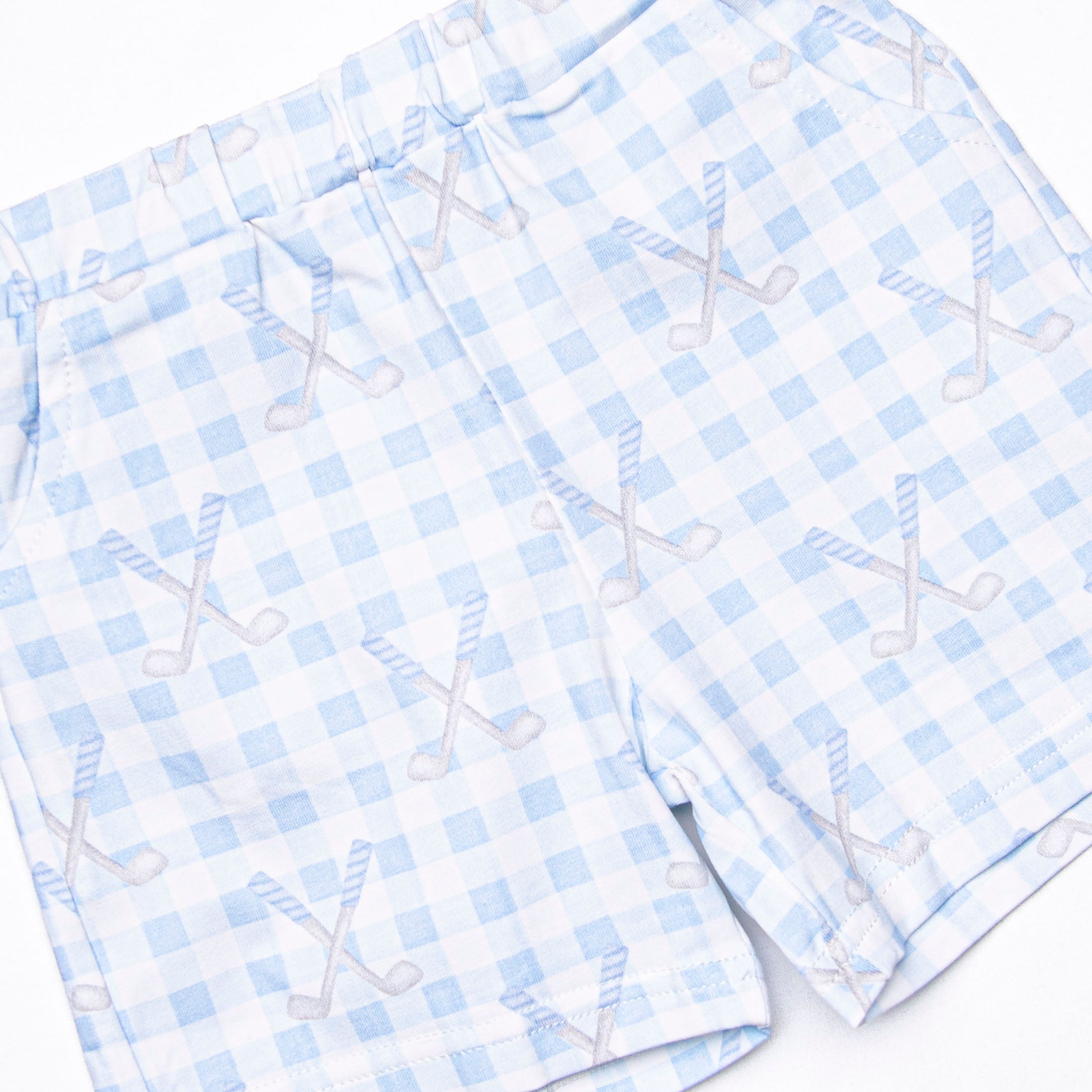 Country Club Caddy Short Set, Blue